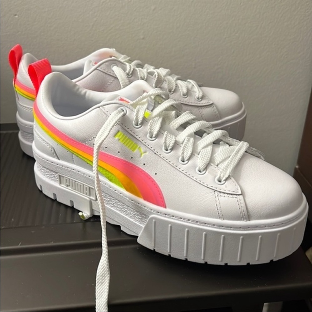 Puma mayze glitz platforms